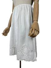 Load image into Gallery viewer, Antique Edwardian Fine Cotton Lawn Bloomers with Pin Tucks, Embroidery and Lace Work *