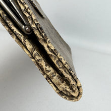 Load image into Gallery viewer, Original Wilco 1930's 1940's Faux Snakeskin Clutch Bag - Great Vintage Accessory