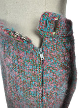Load image into Gallery viewer, Original Late 1950's or Early 1960's Vibrant Wool Hebe Skirt Suit - Bust 36