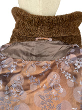 Load image into Gallery viewer, Original 1930's Dark Brown LISPAK British Alpaca Wool Coat with Huge Buttons by Barnett-Hutton - Bust 38 40