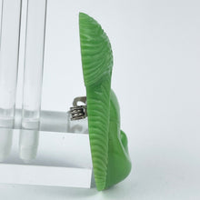 Load image into Gallery viewer, Charming Original 1940’s 1950's Bright Green Squirrel Brooch