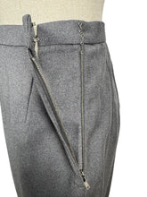 Load image into Gallery viewer, Original 1950's Mornessa Grey Worsted Wool Single Breasted Skirt Suit - Bust 36 38