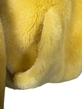 Load image into Gallery viewer, Original 1950's Blonde Faux Fur Jacket with Large Shawl Collar - Bust 38 40