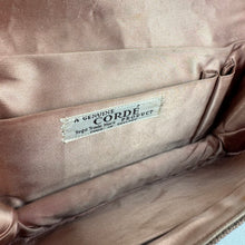 Load image into Gallery viewer, Original 1940's Milk Chocolate Brown Clutch Bag by CORDE *