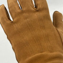 Load image into Gallery viewer, Beautifully Soft Vintage 1950's Rust Suede Ladies Gloves *