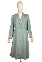 Load image into Gallery viewer, Original 1940’s CC41 Marlbeck Single Breasted Wool Coat In Grey and Black - Bust 36 *