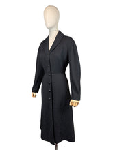 Load image into Gallery viewer, RESERVED FOR KELLY Stunning Original 1950's Princess Coat with Intricate Soutache Detailing by Crayson Model - Bust 36 38