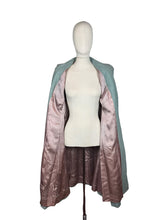 Load image into Gallery viewer, Original 1940’s CC41 Marlbeck Single Breasted Wool Coat In Grey and Black - Bust 36 *