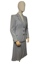 Load image into Gallery viewer, Original 1940's CC41 Pale Blue Grey Utility Wool Suit - Bust 36 38 - As Is