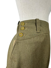 Load image into Gallery viewer, Original 1940's WW2 Women's Land Army Breeches Dated 1943 - Waist 27 29