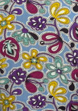 Load image into Gallery viewer, Original 1940’s 1950’s Bright Floral Cotton Summer Dress in Blue, Pink, Purple, Yellow and Turquoise - Bust 34 36 *