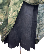 Load image into Gallery viewer, Original Kitty Copeland Green 1950's Nylon and Velvet Floral Cocktail Dress - Bust 30 32