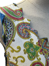 Load image into Gallery viewer, Original Late 1940's Vibrant Cotton Sundress with Paste Trim and Pocket - Bust 38