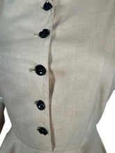 Load image into Gallery viewer, Wounded But Wearable Original 1950's Cotton Day Dress - Bust 36 37 *