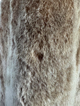 Load image into Gallery viewer, Original 1940's Faux Fur Brown Teddy Bear Edge to Edge Jacket - Bust 34 36