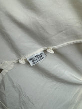 Load image into Gallery viewer, Pretty Vintage Pure Silk Long Sleeved Blouse with Silk Embroidery - Peony Brand - Bust 34