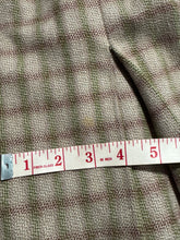 Load image into Gallery viewer, Original 1940's Green and Burgundy Check Wool Suit by Dorchester - Bust 38 40