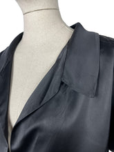 Load image into Gallery viewer, Original 1950's Heavy Satin Cropped Evening Jacket with Silk Lining - Bust 36 38 *