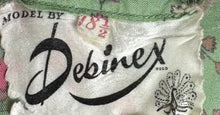 Load image into Gallery viewer, Original 1940's Pure Silk Day Dress with Pretty Floral Print by Debinex - Bust 38 *