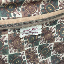 Load image into Gallery viewer, Original 1950’s Wicker Bag with Pretty Button Trim - Handmade in British Hong Kong