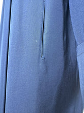 Load image into Gallery viewer, Wounded but Wearable Original 1940's Blue Wool Swagger Coat - Bust 36" 38" *