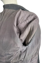 Load image into Gallery viewer, Original 1950's Mornessa Grey Worsted Wool Single Breasted Skirt Suit - Bust 36 38