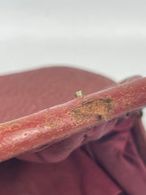 Load image into Gallery viewer, Original 1930’s Rust Leather Bag with Single Handle and Clip Clasp *