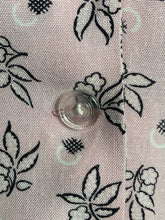 Load image into Gallery viewer, Original 1940's CC41 Pink, Black and White Moygashel Linen Suit - Bust 34