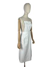 Load image into Gallery viewer, Vintage White Cotton Nurses Uniform Apron - No.2