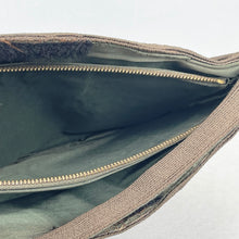 Load image into Gallery viewer, Original 1940's Corde Style Handbag in Chocolate Brown - Neat Little Bag