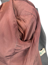 Load image into Gallery viewer, Original 1940s or 1950's Volup Grey Stripe Wool Single Breasted Jacket by Keldore - Bust 40 42