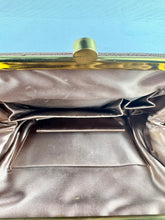 Load image into Gallery viewer, Original 1940's Corde Handbag in Soft Brown with Original Mirror