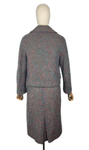 Load image into Gallery viewer, Original Late 1950's or Early 1960's Vibrant Wool Hebe Skirt Suit - Bust 36