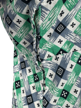 Load image into Gallery viewer, Original 1930's 1940's Green, Grey, White and Black Check Dress - Bust 36