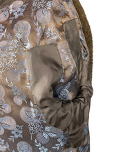 Load image into Gallery viewer, Original 1930's Dark Brown LISPAK British Alpaca Wool Coat with Huge Buttons by Barnett-Hutton - Bust 38 40