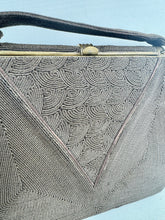 Load image into Gallery viewer, Original 1940's Corde Handbag in Dark Brown