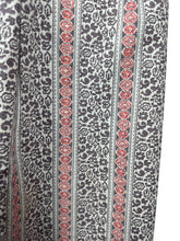 Load image into Gallery viewer, Original 1950’s Volup White, Grey and Pink Stripe Cotton Day Dress - Bust 44