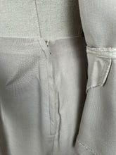 Load image into Gallery viewer, Original 1940's Beige Lightweight Wool Belted Summer Suit with Bright Red Buttons - Bust 40