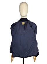 Load image into Gallery viewer, Original 1930's Dark Blue Single Breasted Wool Sports Jacket by Matita - Bust 36 *