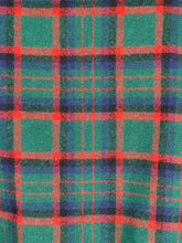 Load image into Gallery viewer, Original 1950's Bobbie Brooks Green, Red, Blue and Black Plaid Cropped Jacket with Pockets - Bust 36 38