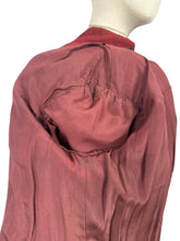 Load image into Gallery viewer, Original 1940’s Red and Brown Herringbone Double Breasted Suit - Bust 36