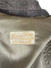 Load image into Gallery viewer, Original 1930’s Henry Page of Aylsham Ltd Brown Check Wool Double Breasted Jacket - Bust 36 38