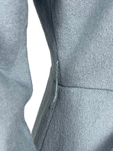 Load image into Gallery viewer, Original 1950's Blue Wool Wiggle Dress with Pockets by John Crowther - Bust 36 *