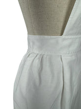 Load image into Gallery viewer, Vintage White Cotton Nurses Uniform Apron - No.3