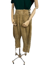 Load image into Gallery viewer, Original 1940's WW2 Women's Land Army Corduroy Breeches W27" 28 29 *