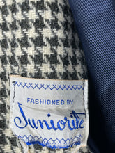 Load image into Gallery viewer, Original 1940’s Gimbel Brothers Black and White Check Jacket - Bust 36 38