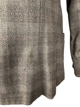 Load image into Gallery viewer, Original 1930’s Henry Page of Aylsham Ltd Brown Check Wool Double Breasted Jacket - Bust 36 38