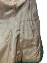 Load image into Gallery viewer, Original 1940’s Green, Brown and Cream Tweed Suit with Green Button Fastener - Bust 38