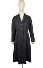 Load image into Gallery viewer, RESERVED FOR KELLY Stunning Original 1950's Princess Coat with Intricate Soutache Detailing by Crayson Model - Bust 36 38