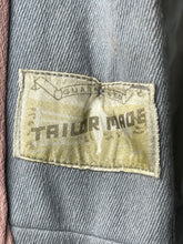 Load image into Gallery viewer, Original 1940's CC41 Pale Blue Grey Utility Wool Suit - Bust 36 38 - As Is